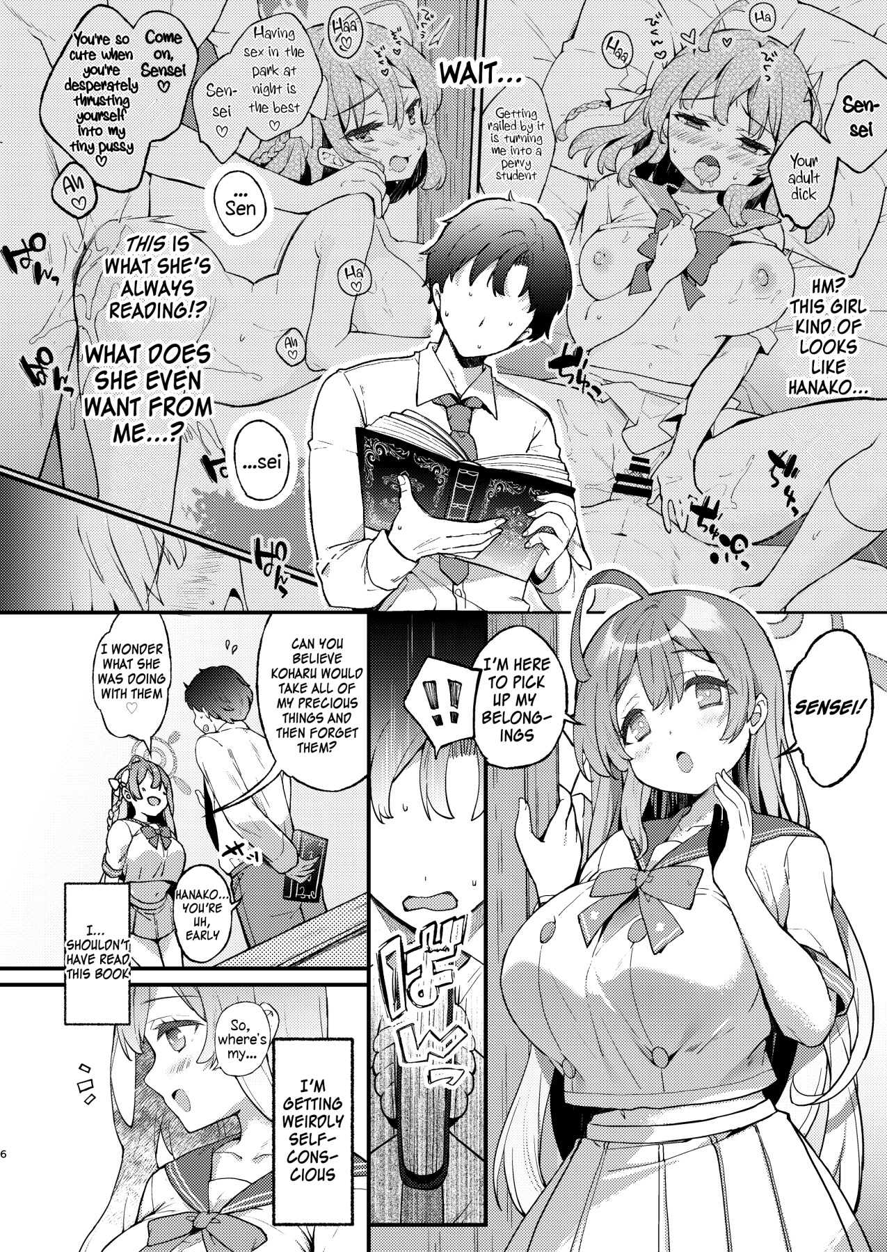 Hentai Manga Comic-Urawa Hanako's most embarrassing thing-Read-5